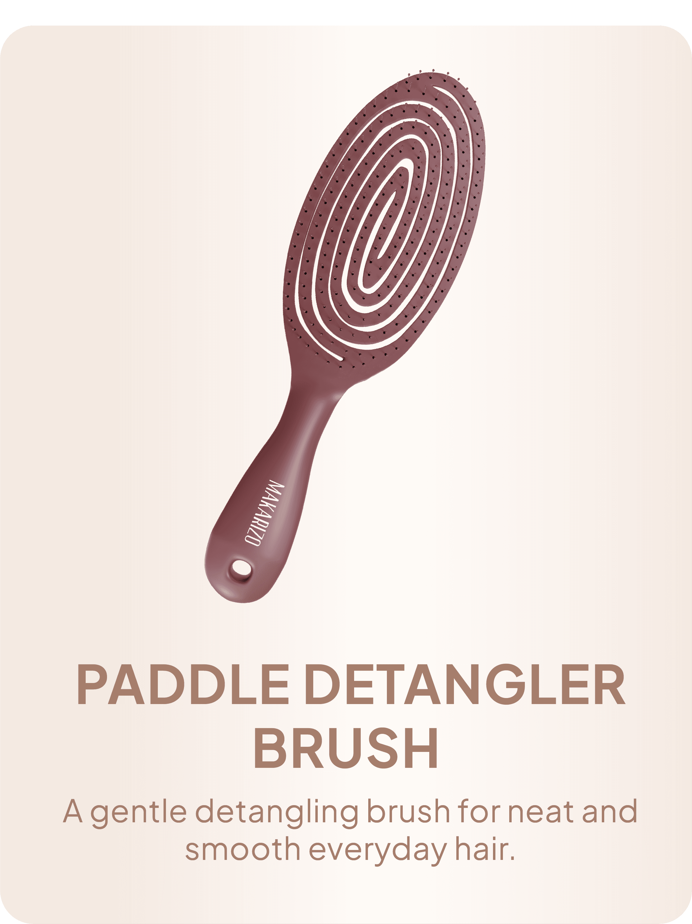 Asters Paddle Detangler Brush