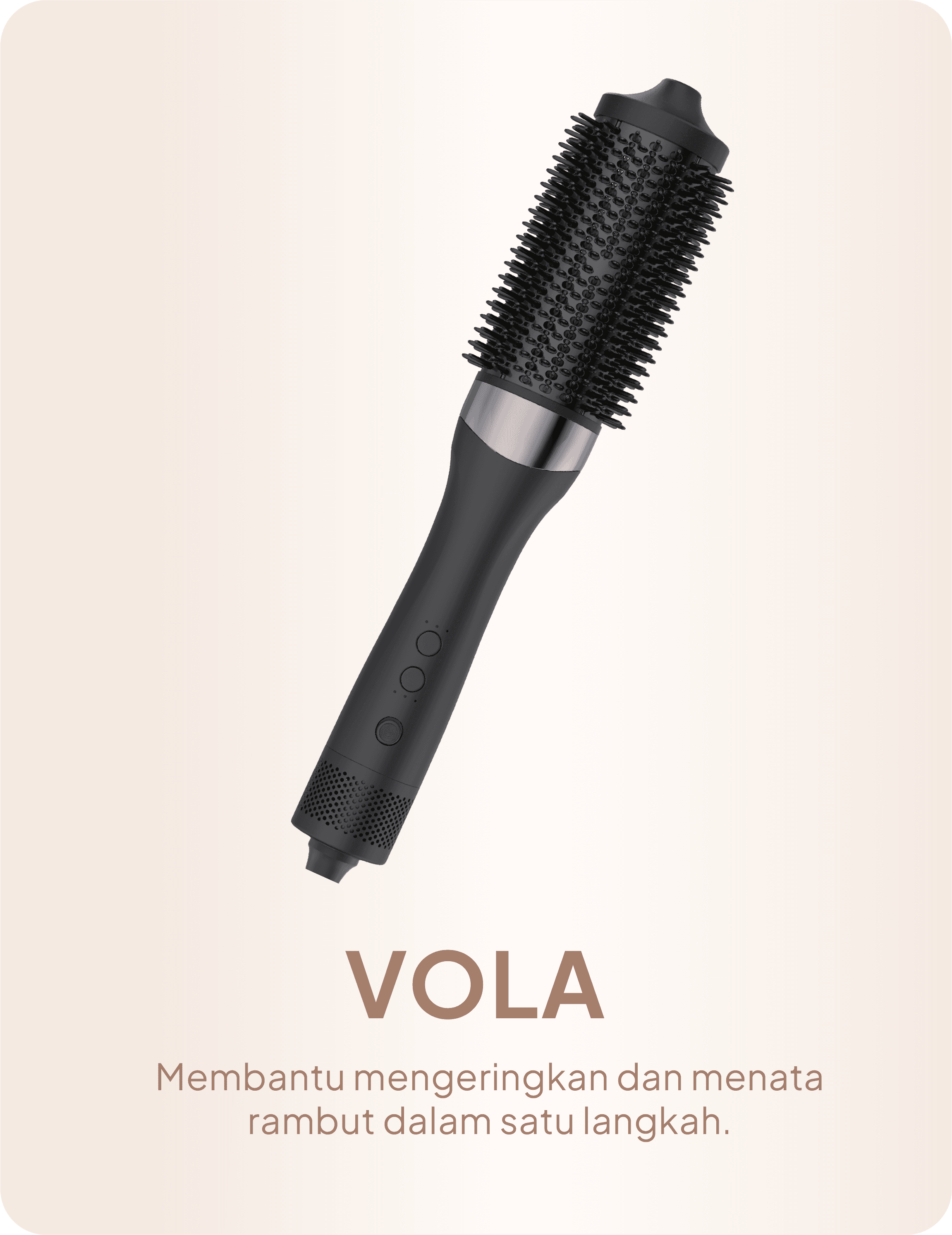 Asters VOLA — penata rambut bervolume