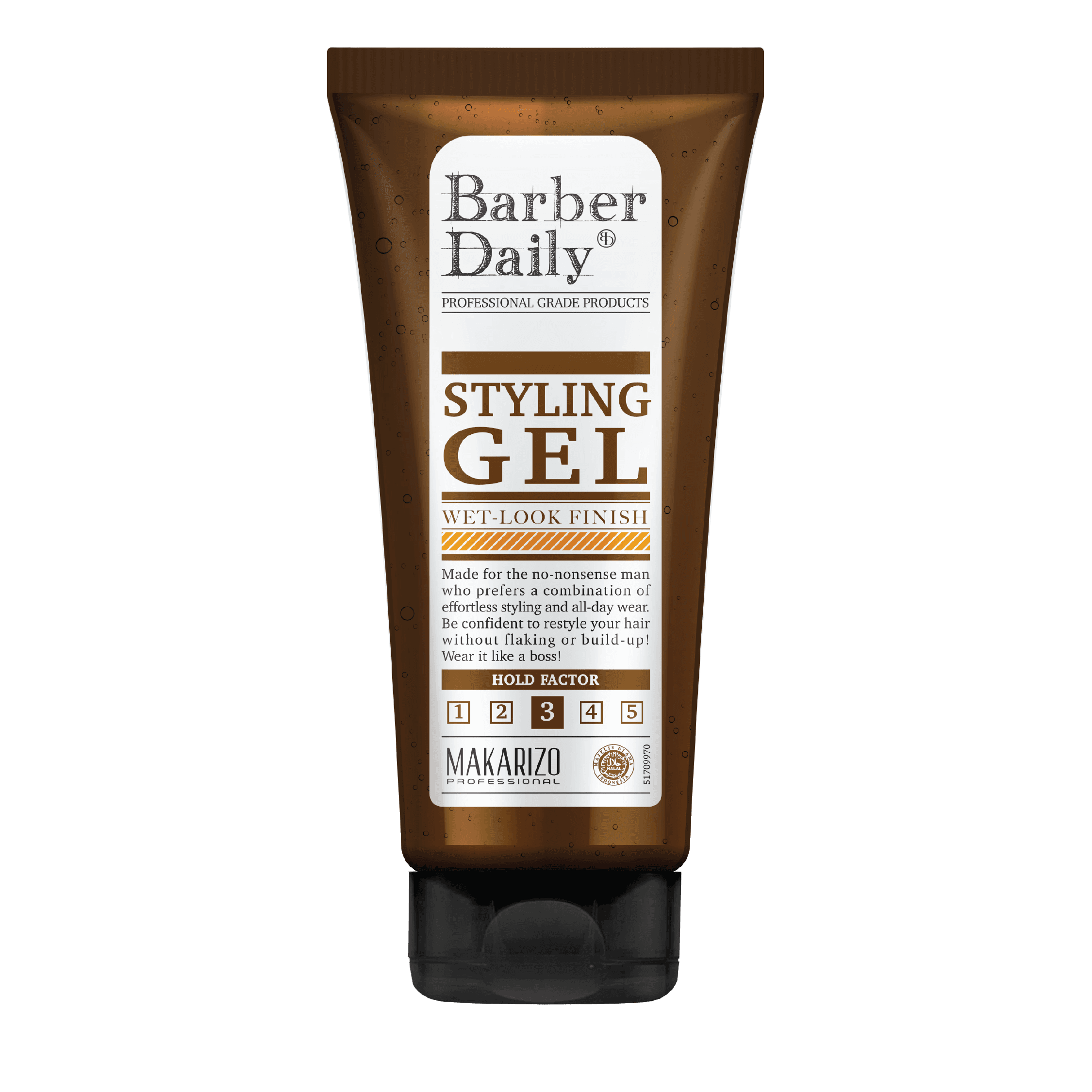 Barber Daily Styling Gel Wet-Look Finish