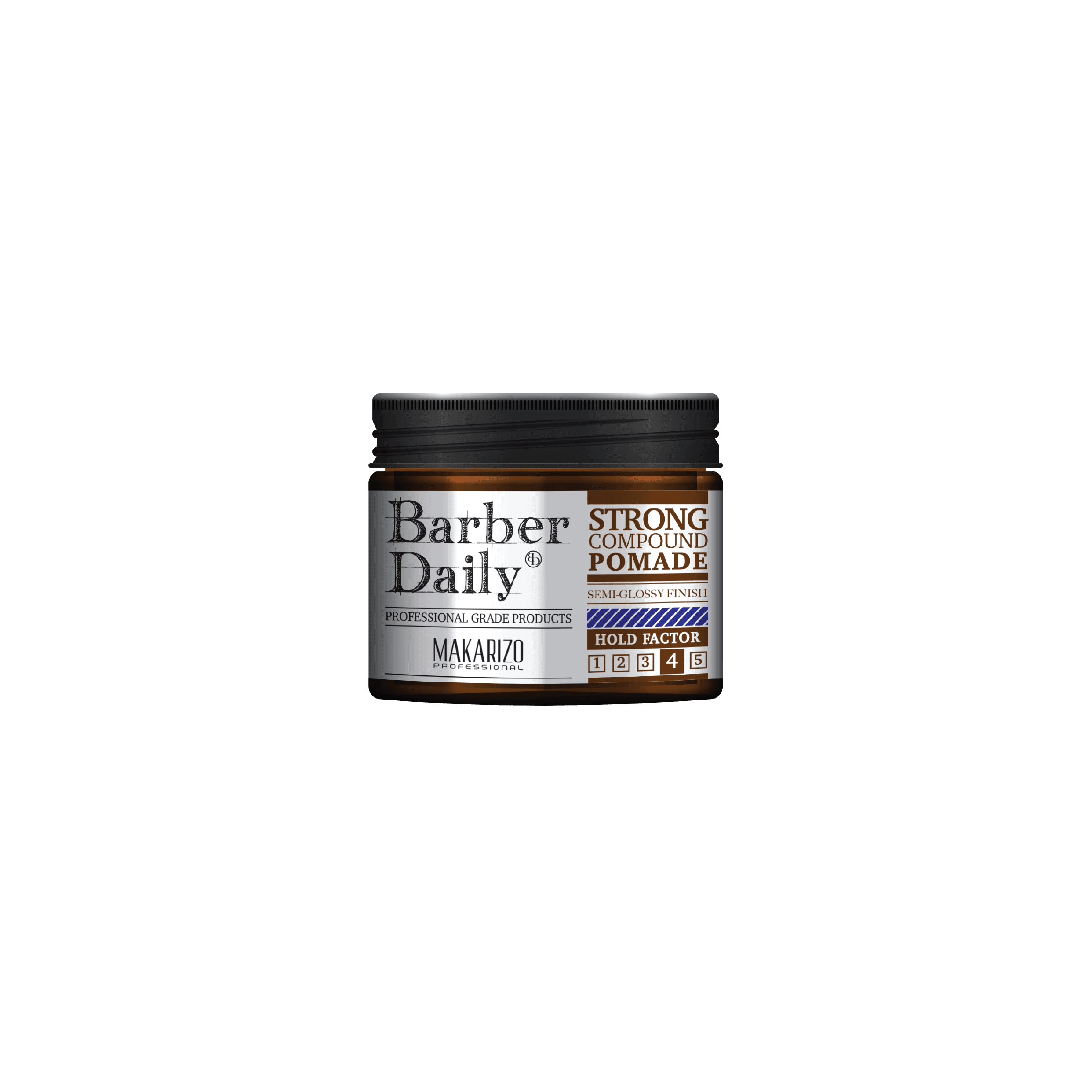 Barber Daily Pomade Strong Compound · Semi-Glossy Finish