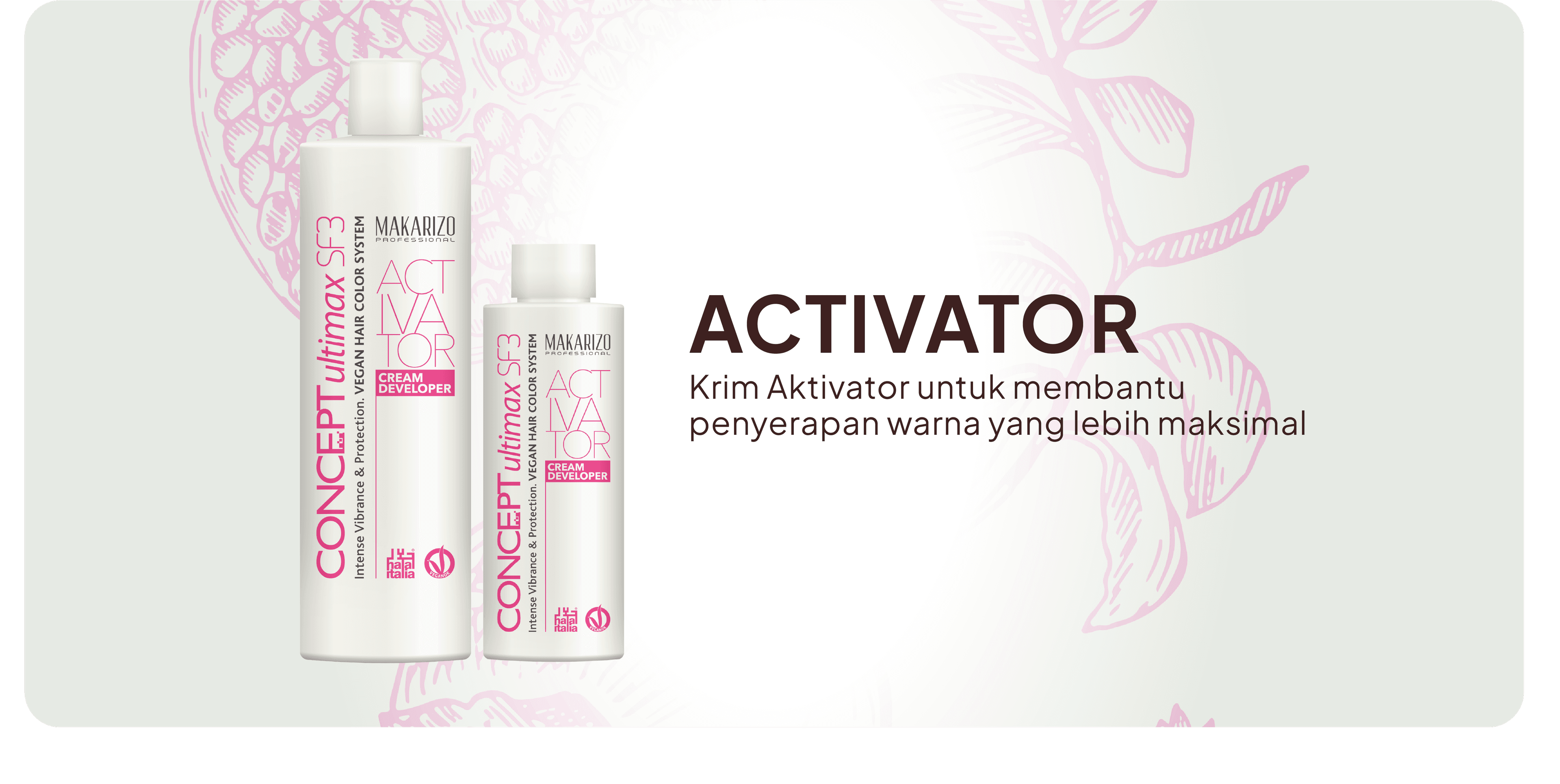 Activator — krim aktivator untuk penyerapan warna yang lebih maksimal