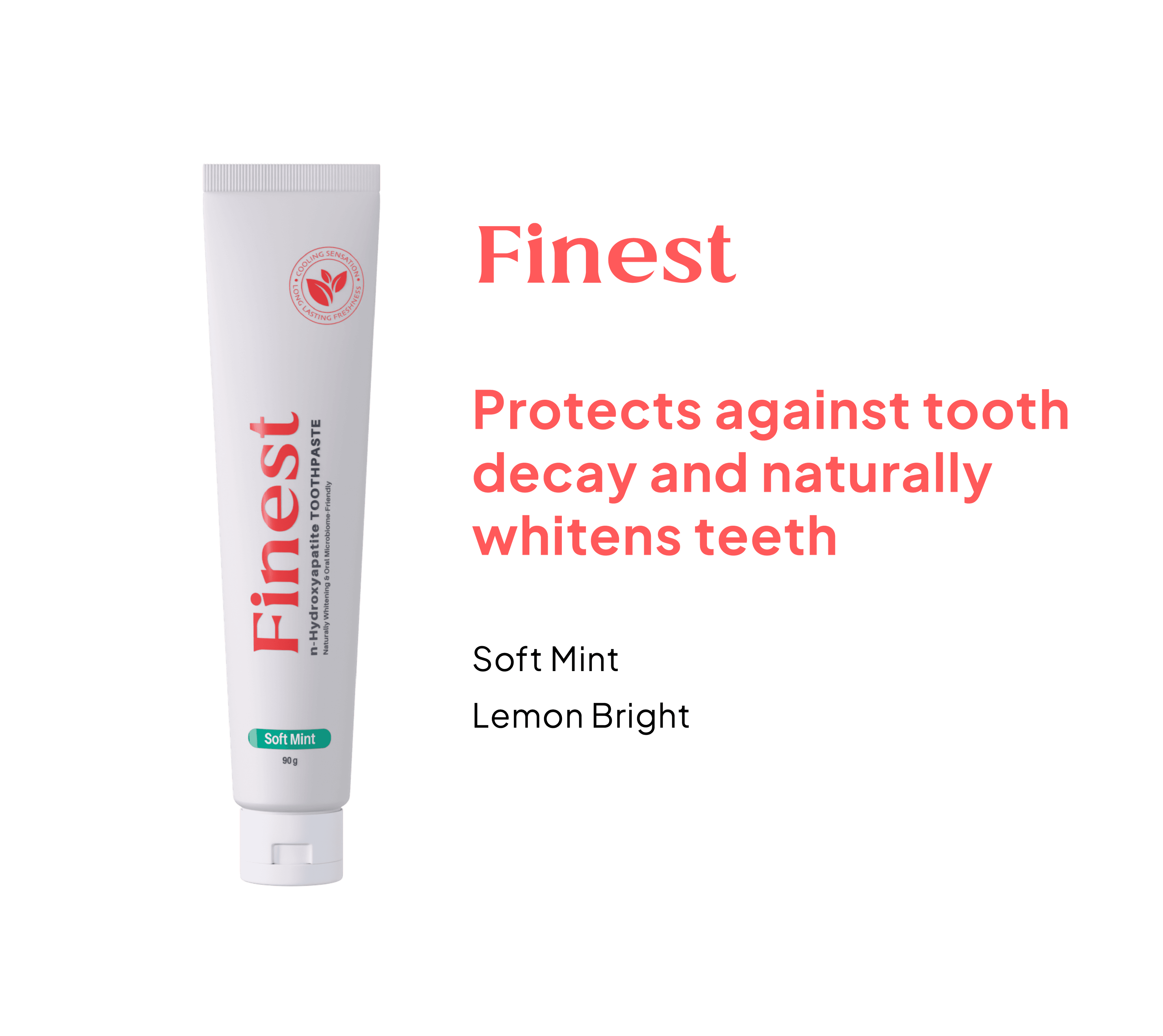 Finest Toothpaste showcase
