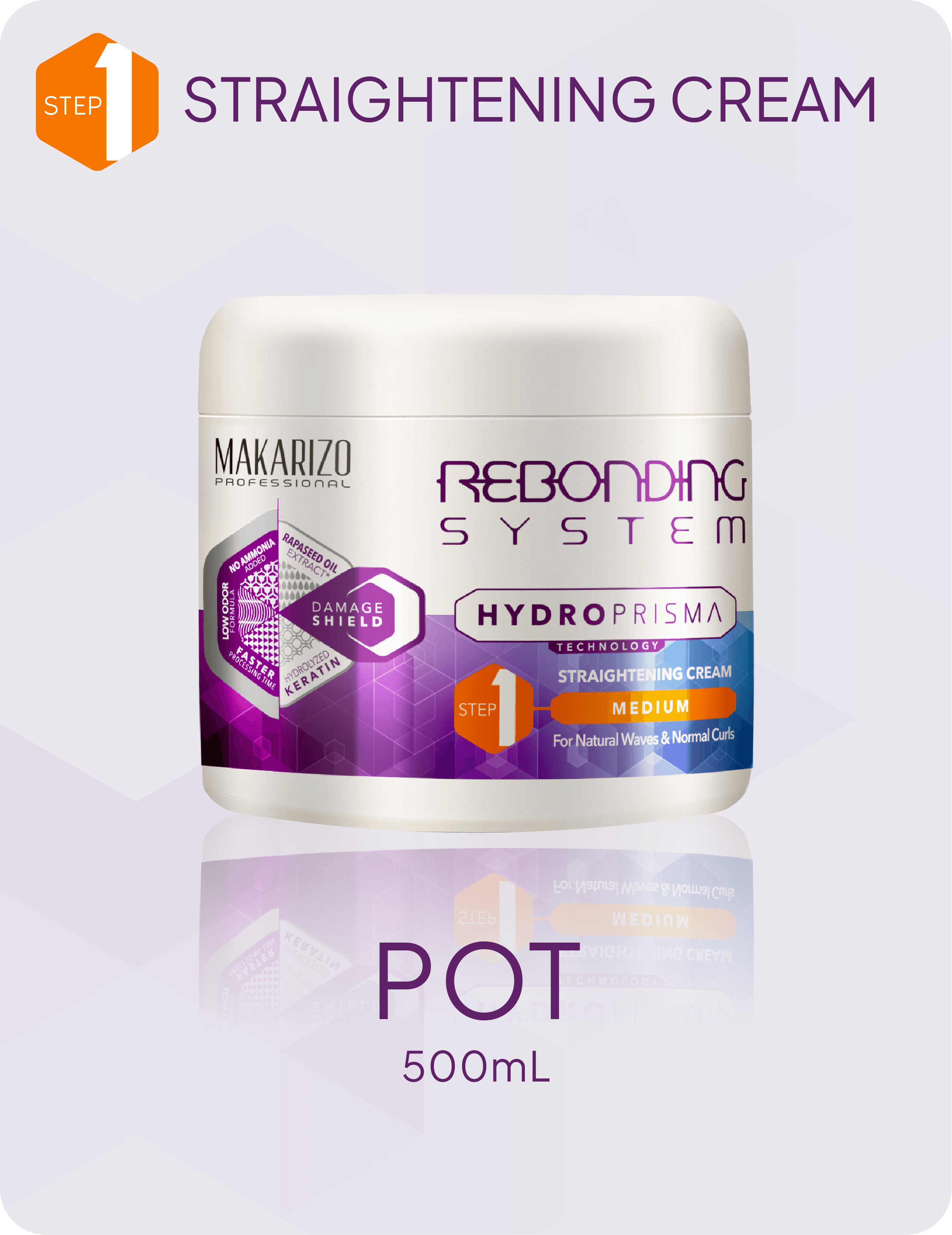Straightening Cream Pot