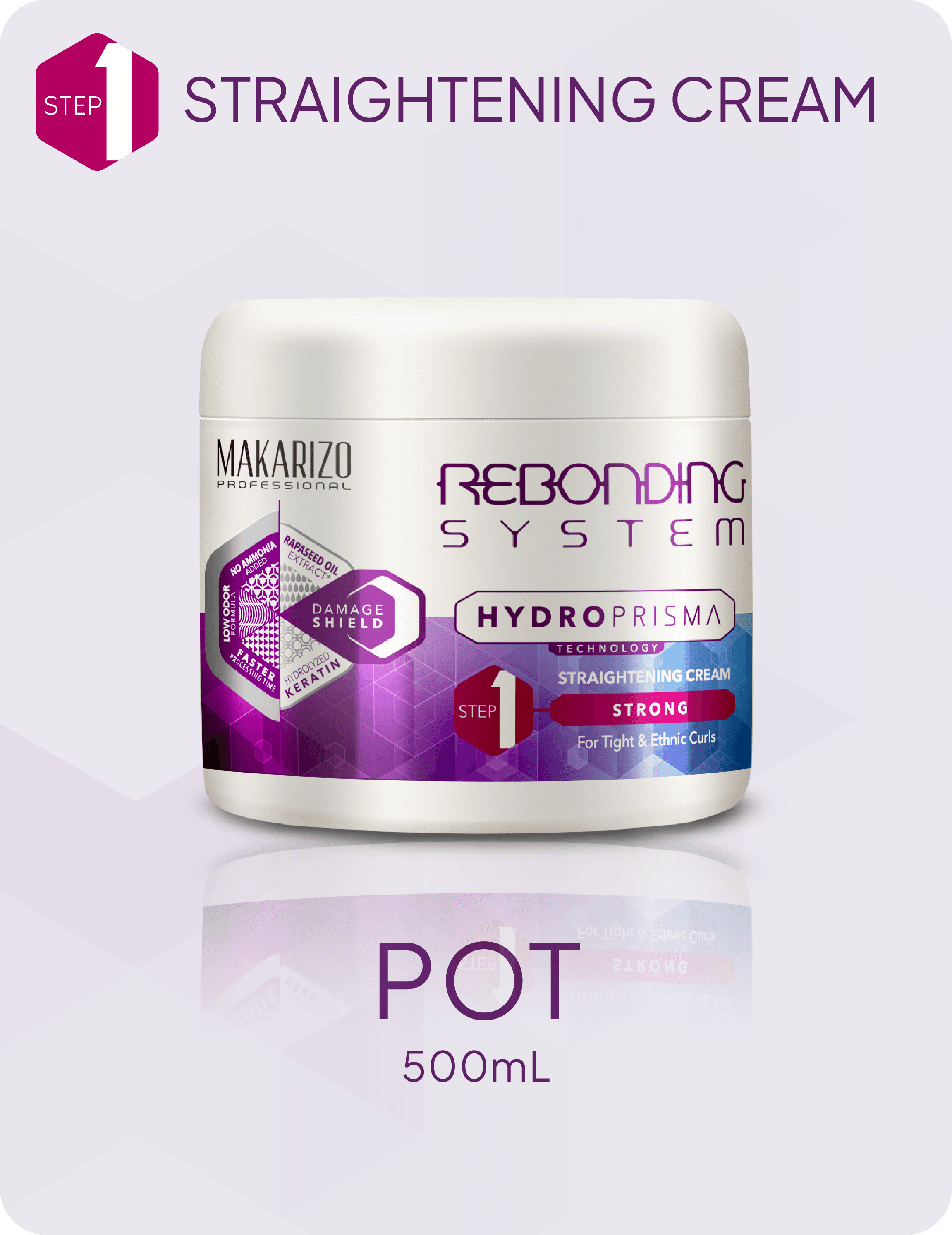 Straightening Cream Pot