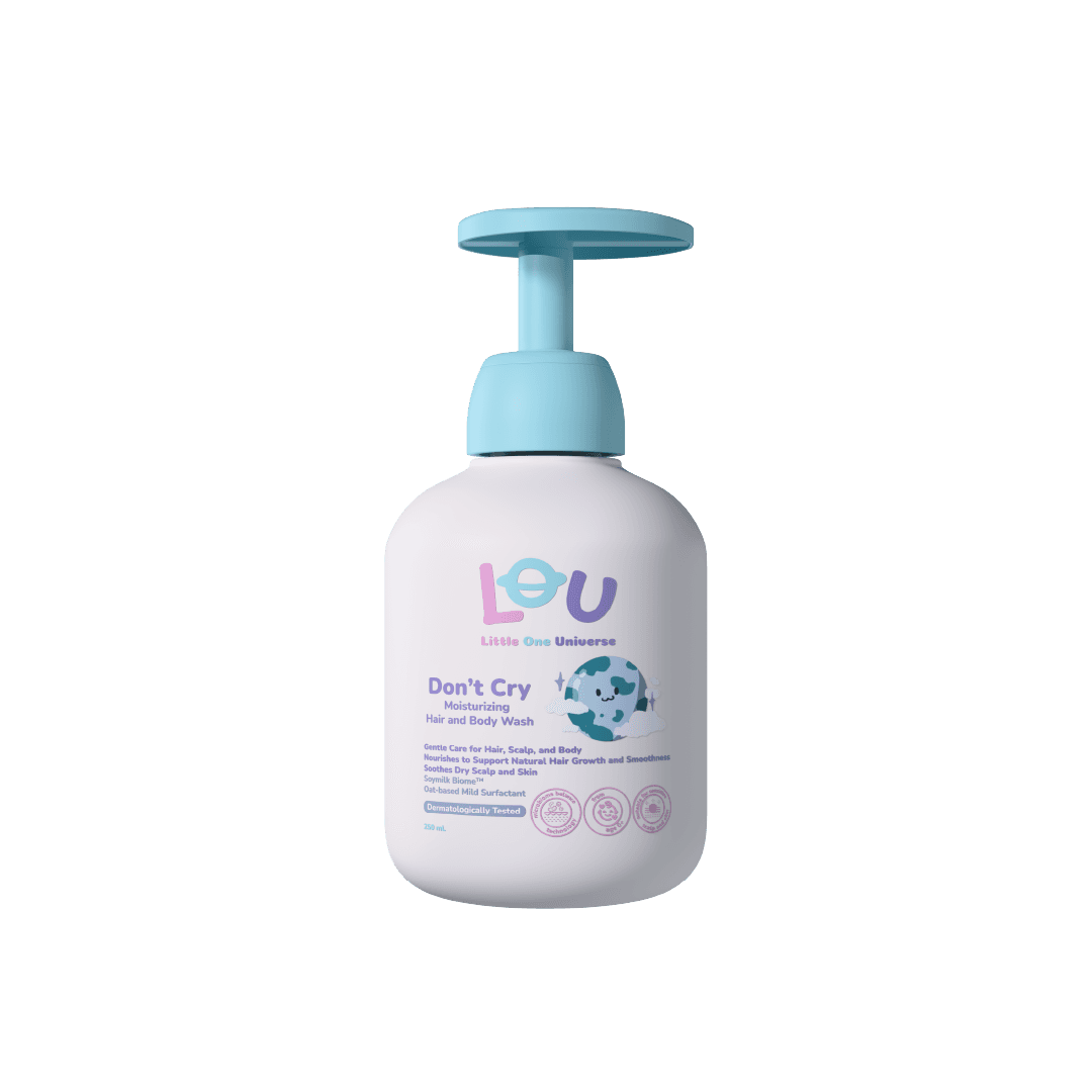 LOU Don't Cry Moisturizing Hair and Body Wash 250 mL