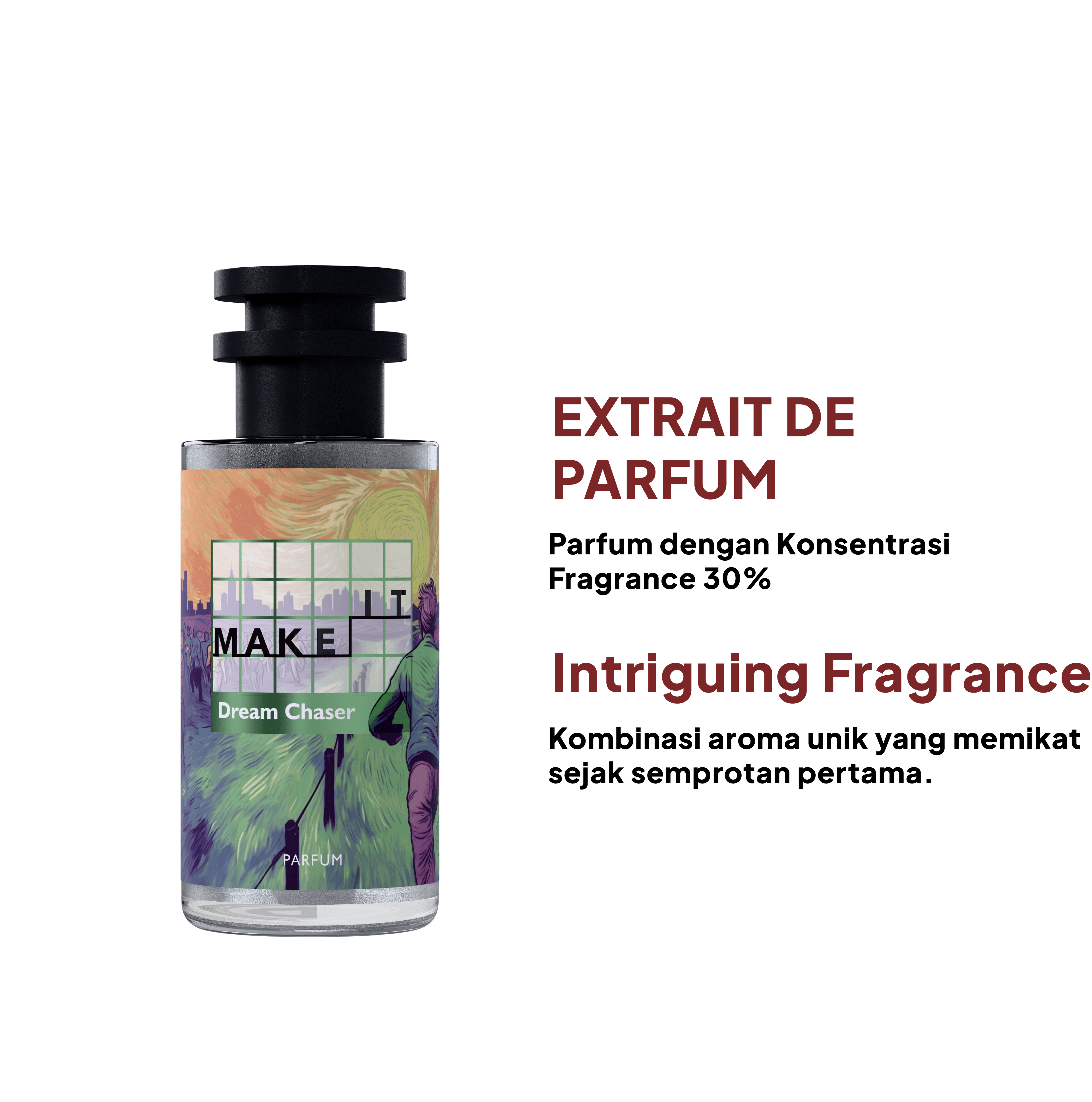 Extrait de Parfum showcase