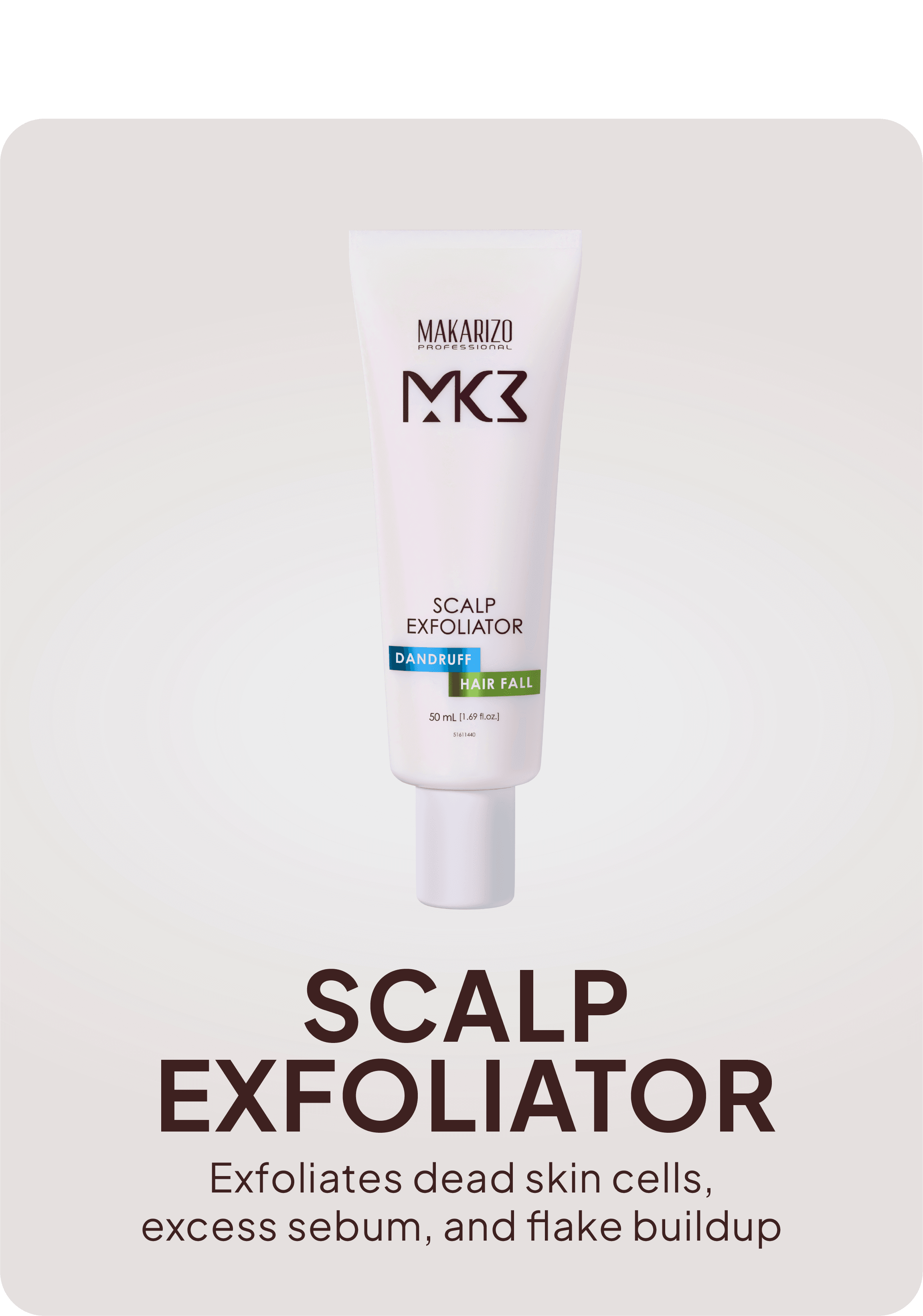Scalp Exfoliator Dandruff & Hair Fall