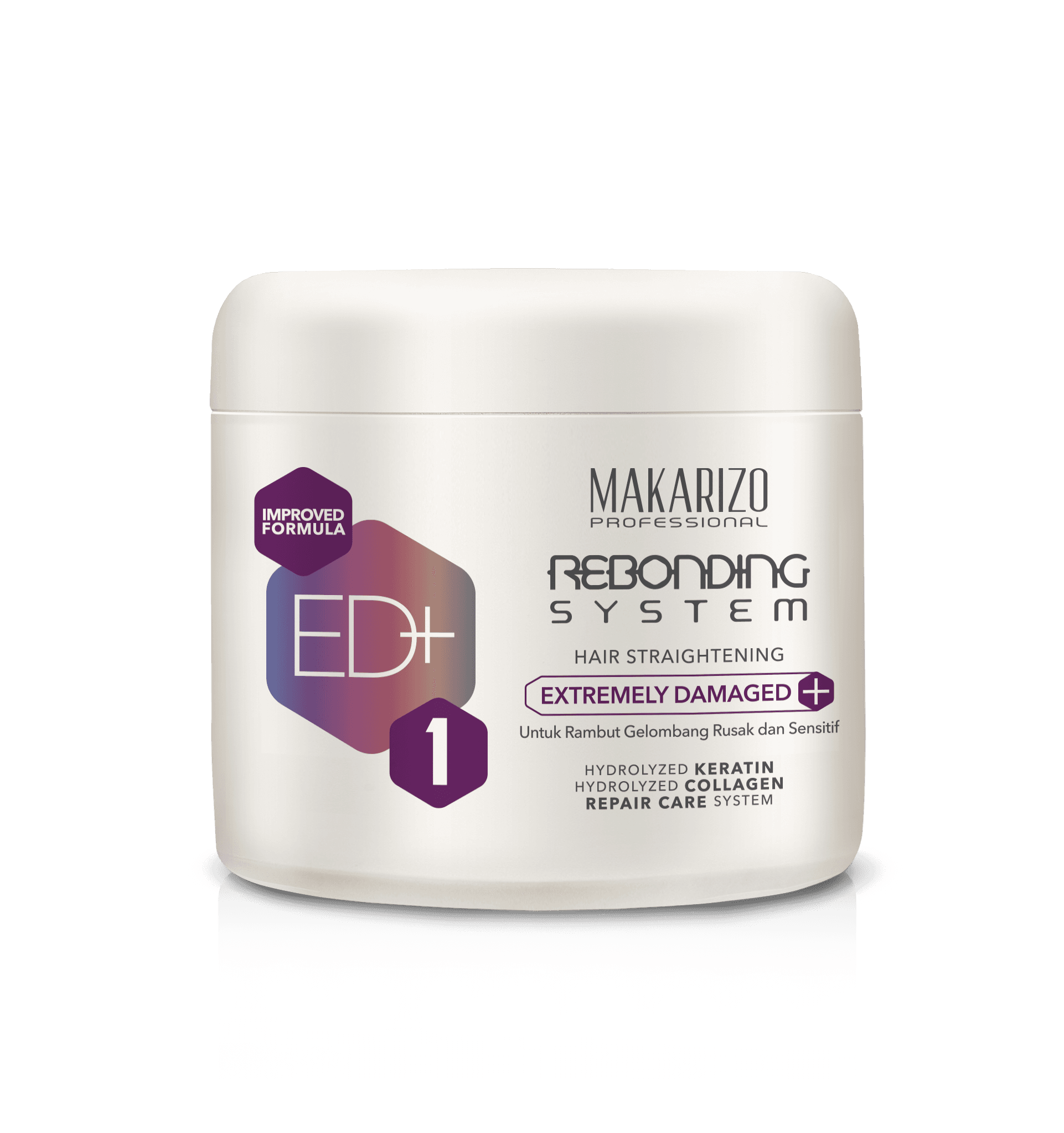 Rebonding System Hair Straightening Extremely Damaged+ 500 mL