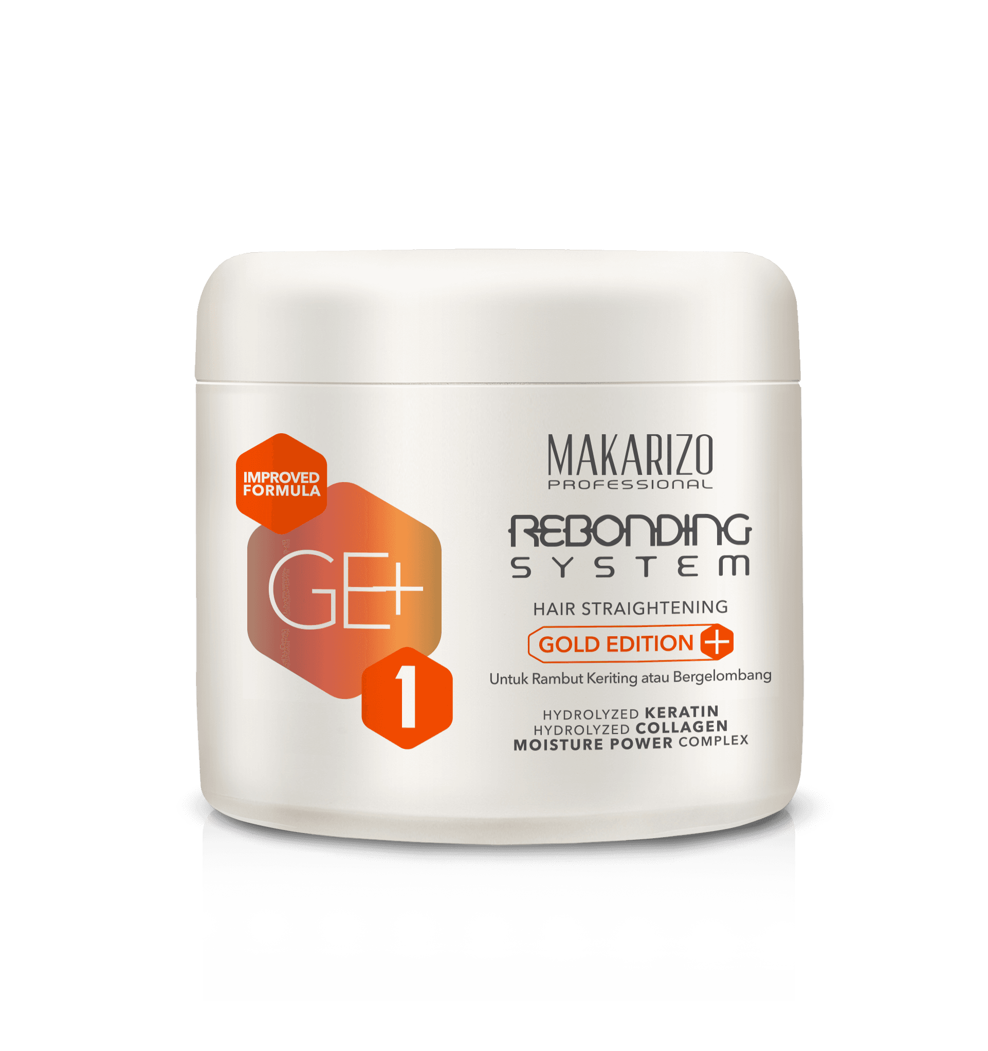 Rebonding System Hair Straightening Gold Edition+ 500 mL