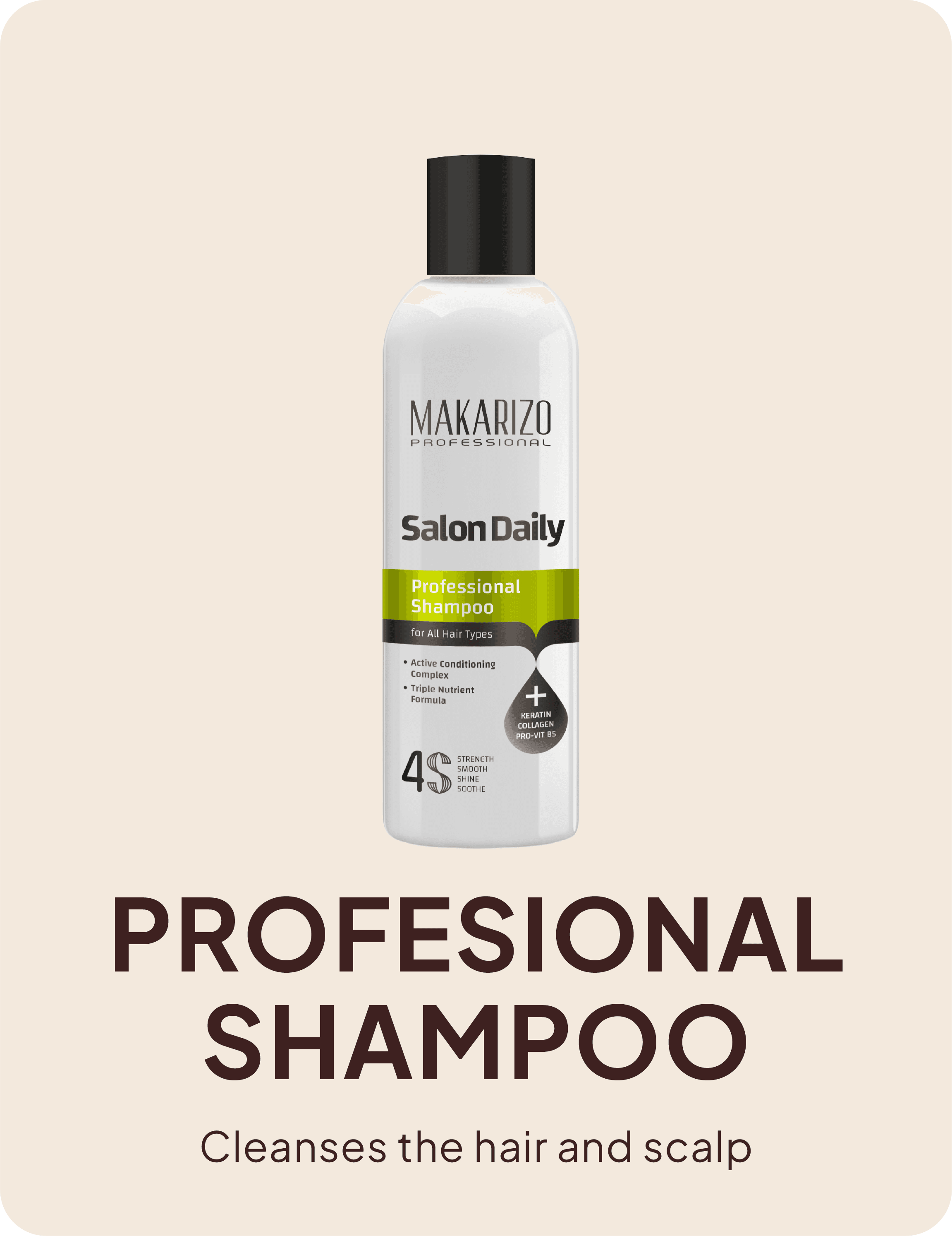 Salon Daily Professional Shampoo — cleanses hair & scalp