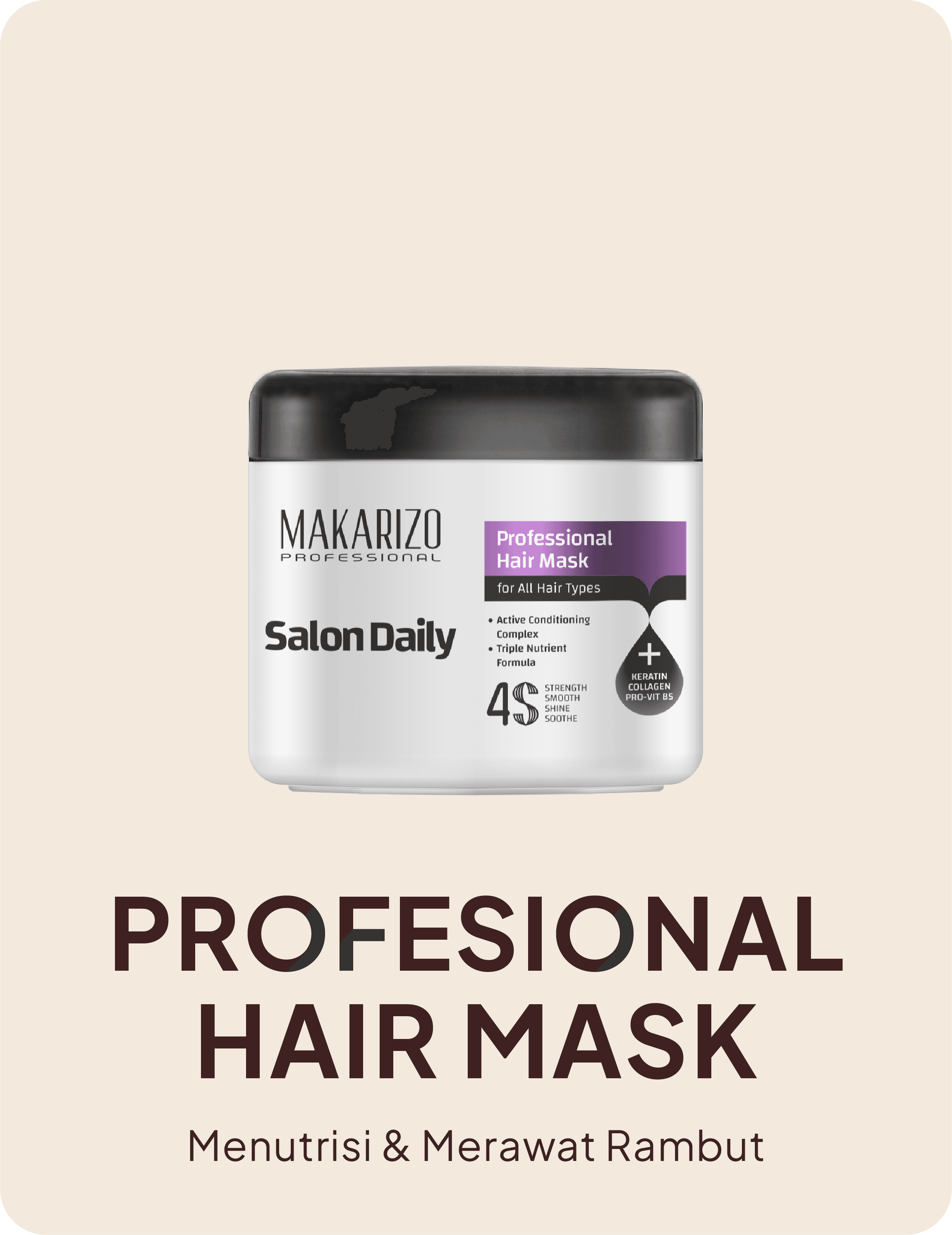 Salon Daily Profesional Hair Mask — menutrisi & merawat rambut