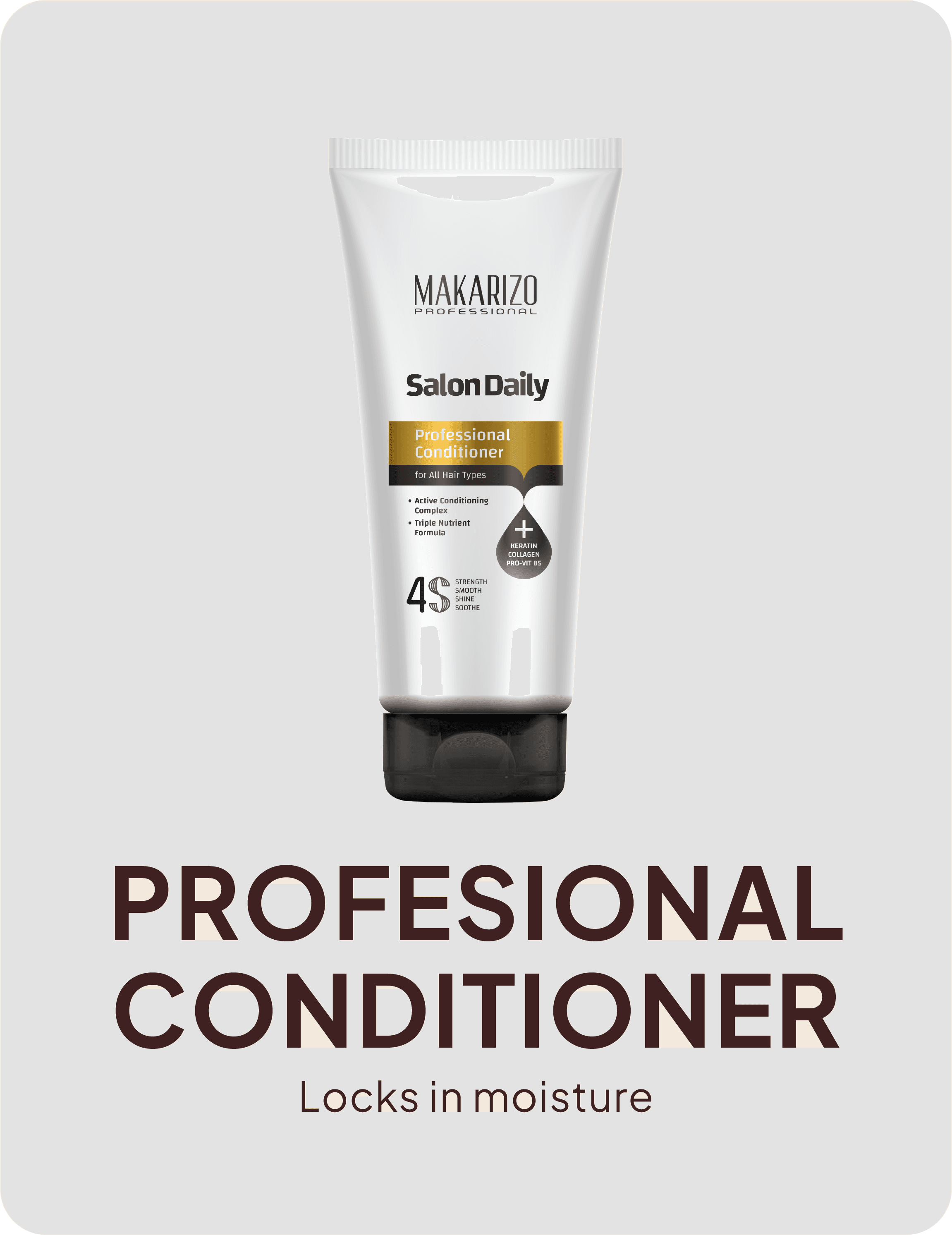 Salon Daily Professional Conditioner — locks in moisture after washing