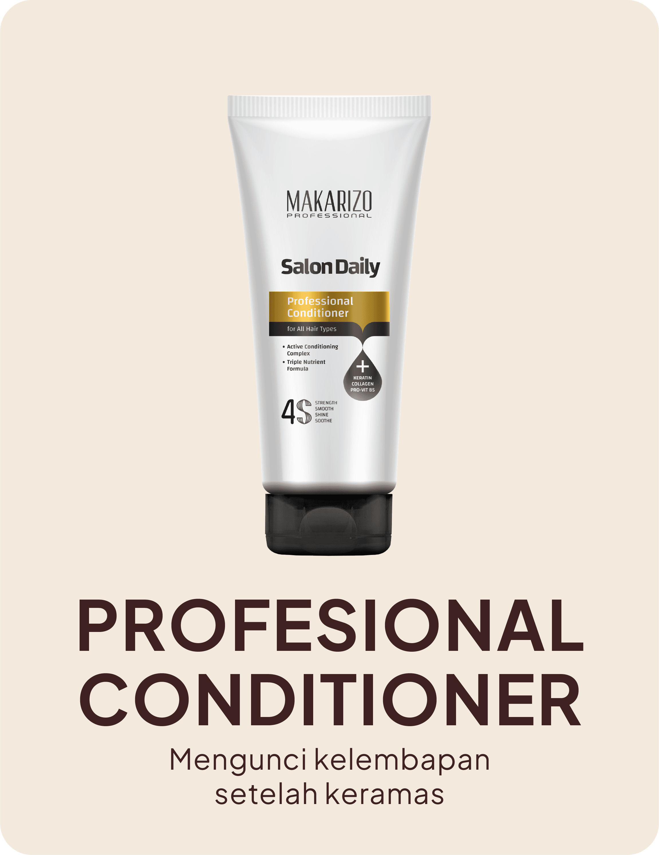 Salon Daily Profesional Conditioner — mengunci kelembapan setelah keramas