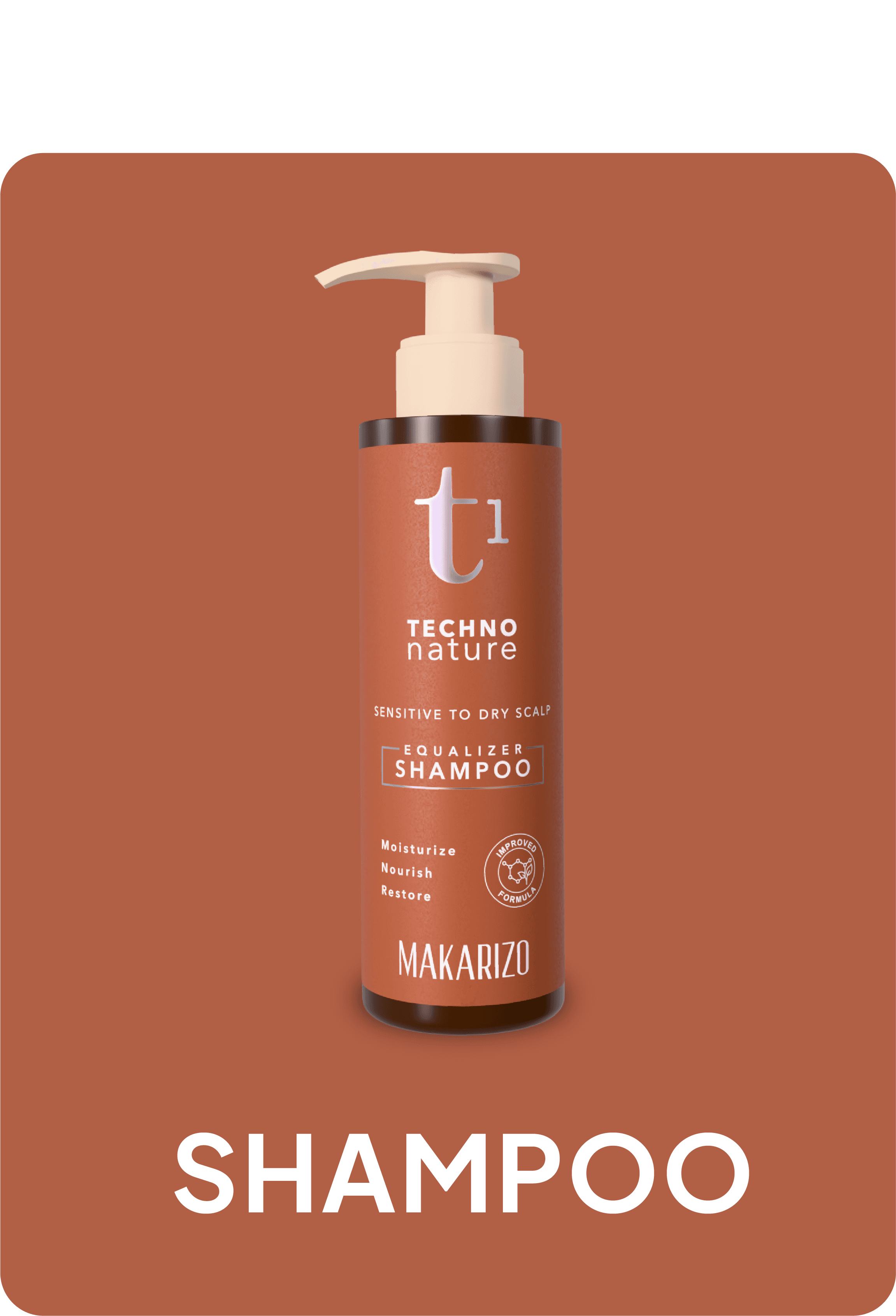 Equalizer Shampoo — kulit kepala sensitif & kering