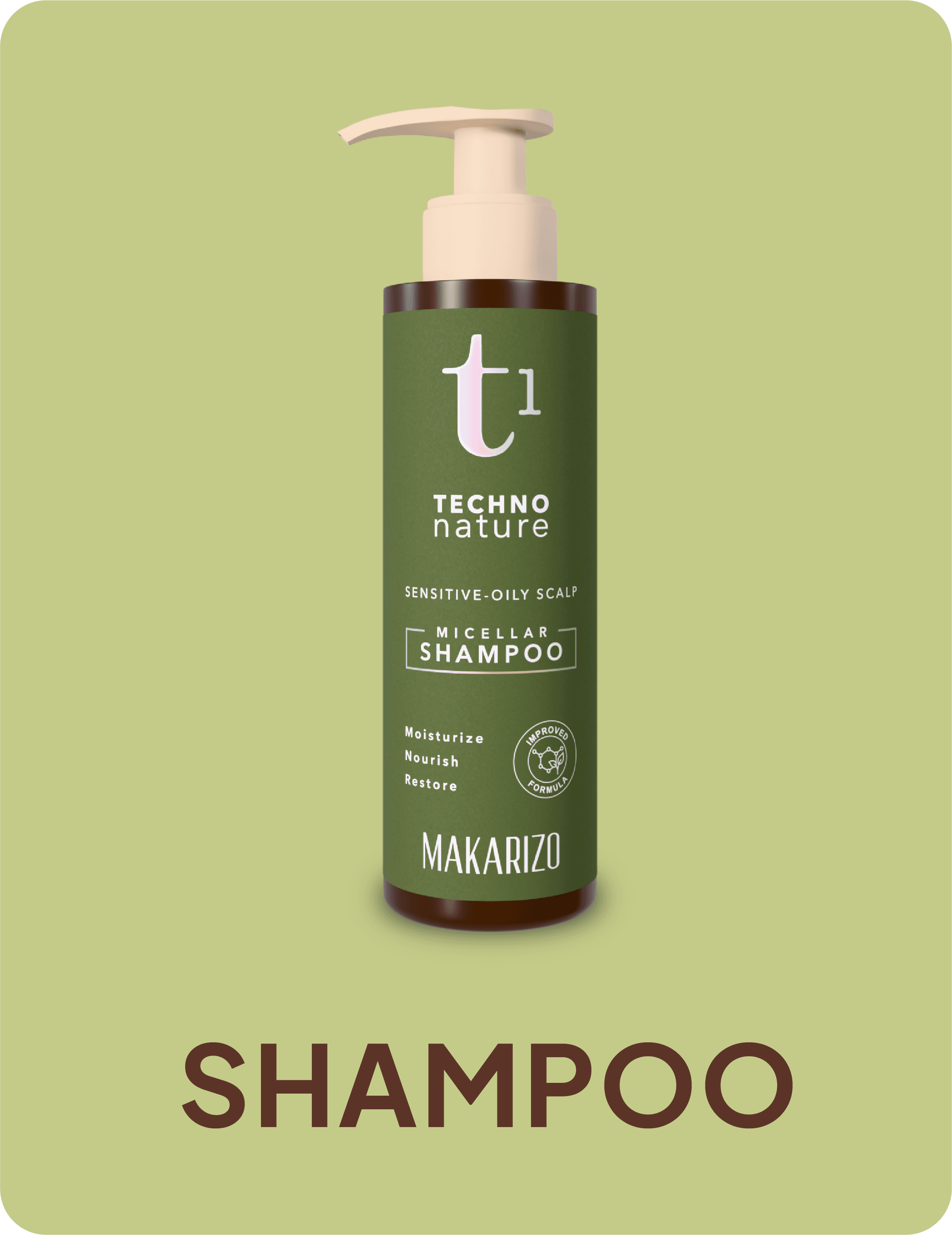 Micellar Shampoo — for sensitive & oily scalp