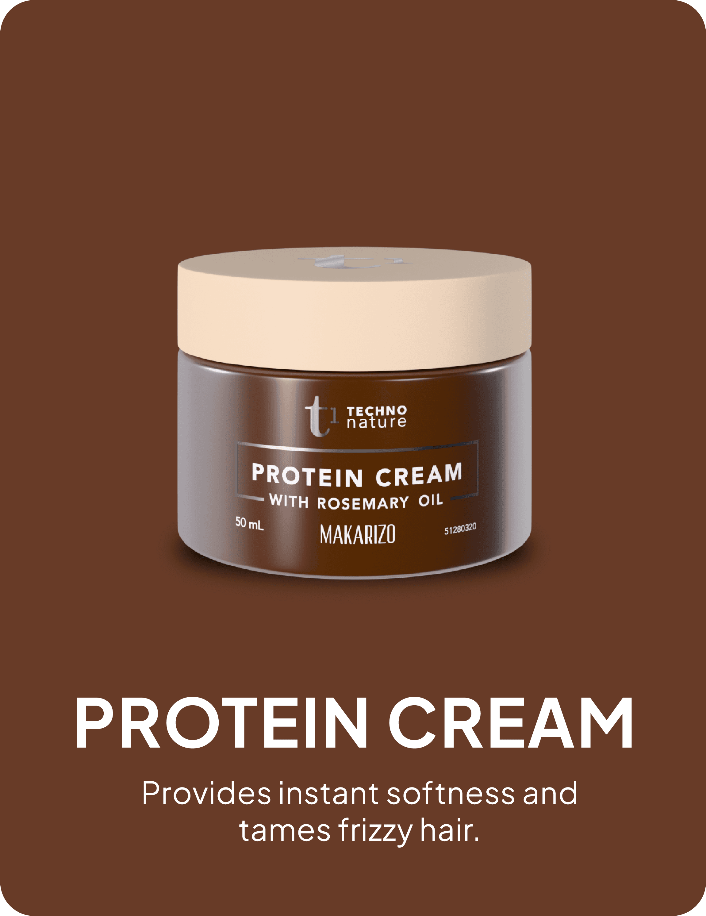 Protein Cream with Rosemary Oil
