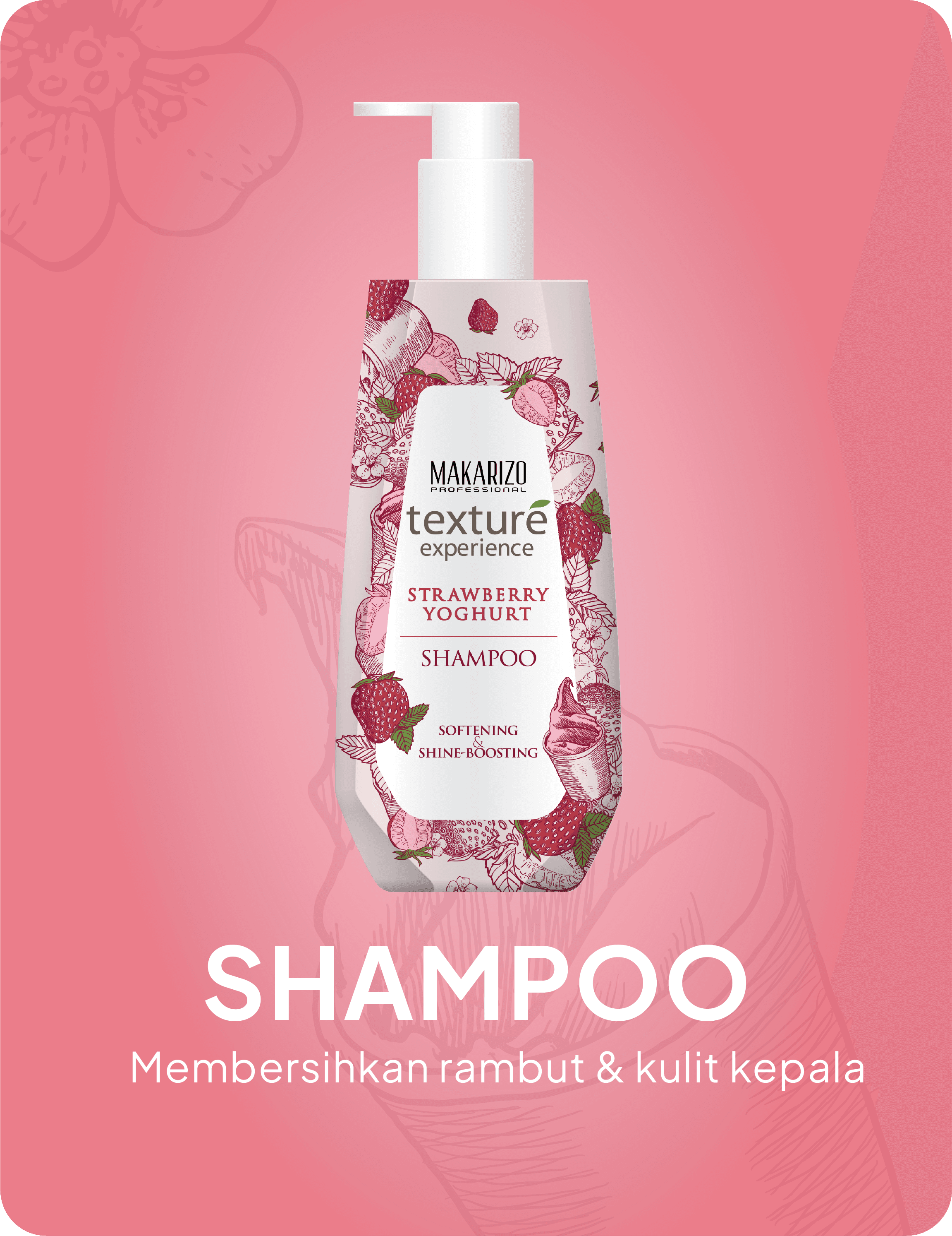 Shampoo Strawberry Yoghurt