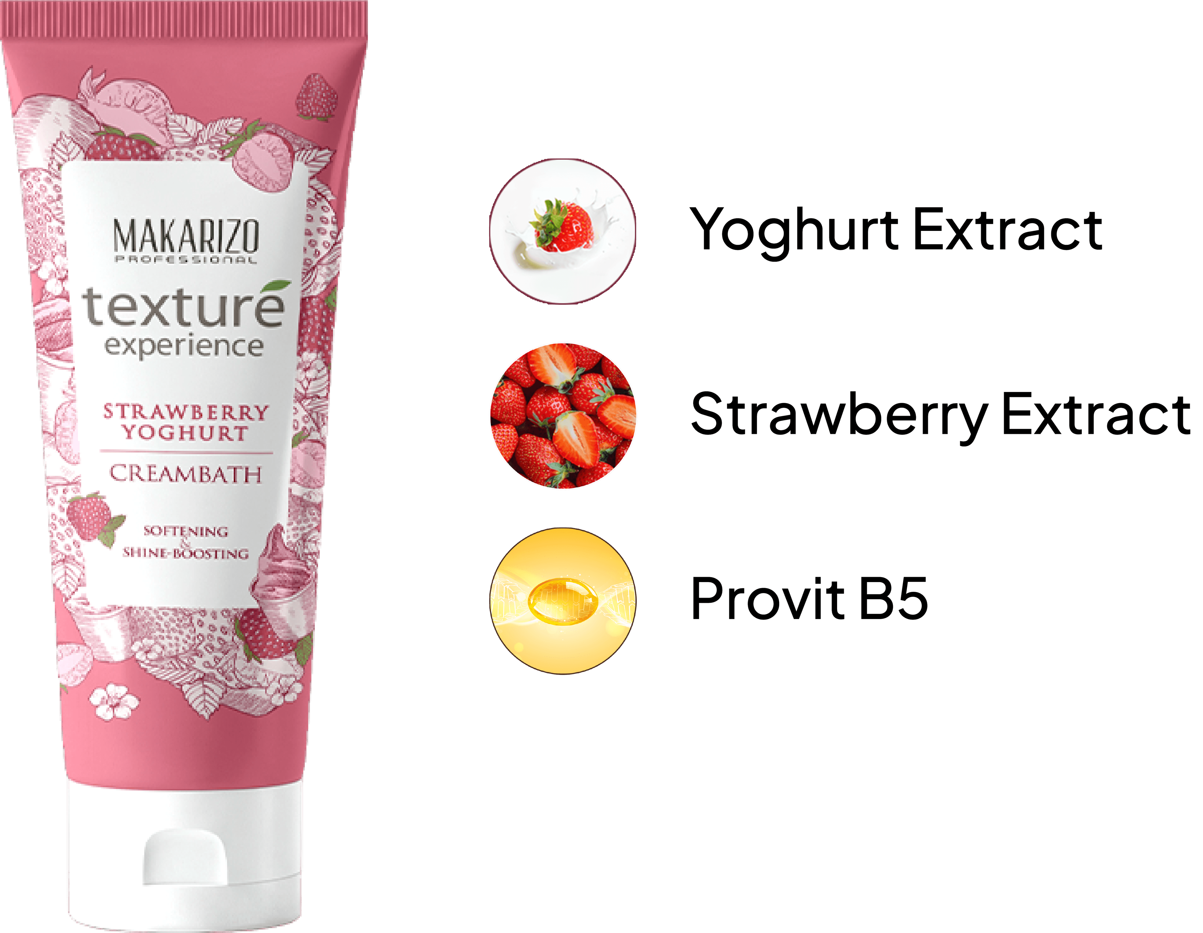 Strawberry Yoghurt showcase