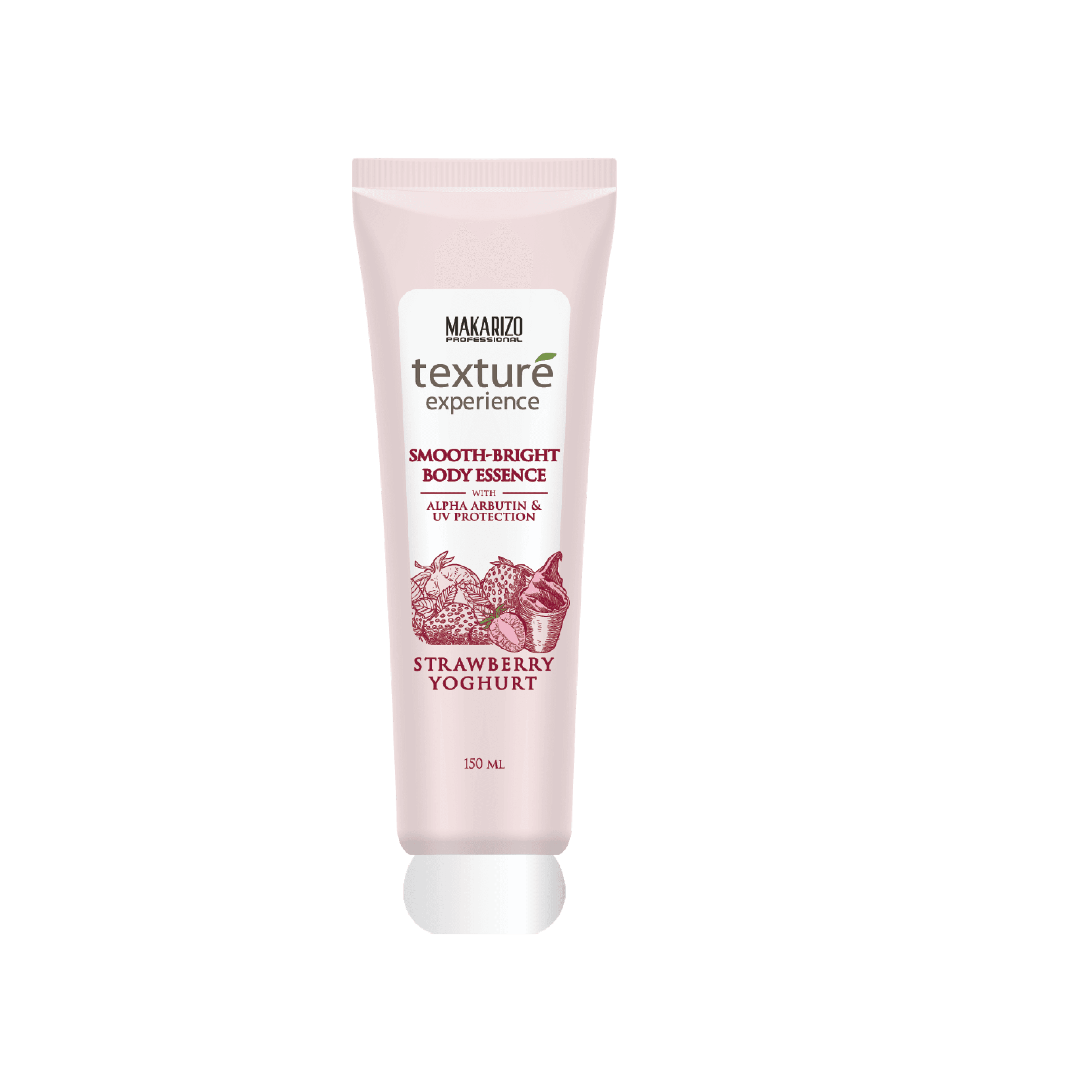 Texture Experience Smooth-Bright Body Essence Strawberry Yoghurt 150 mL