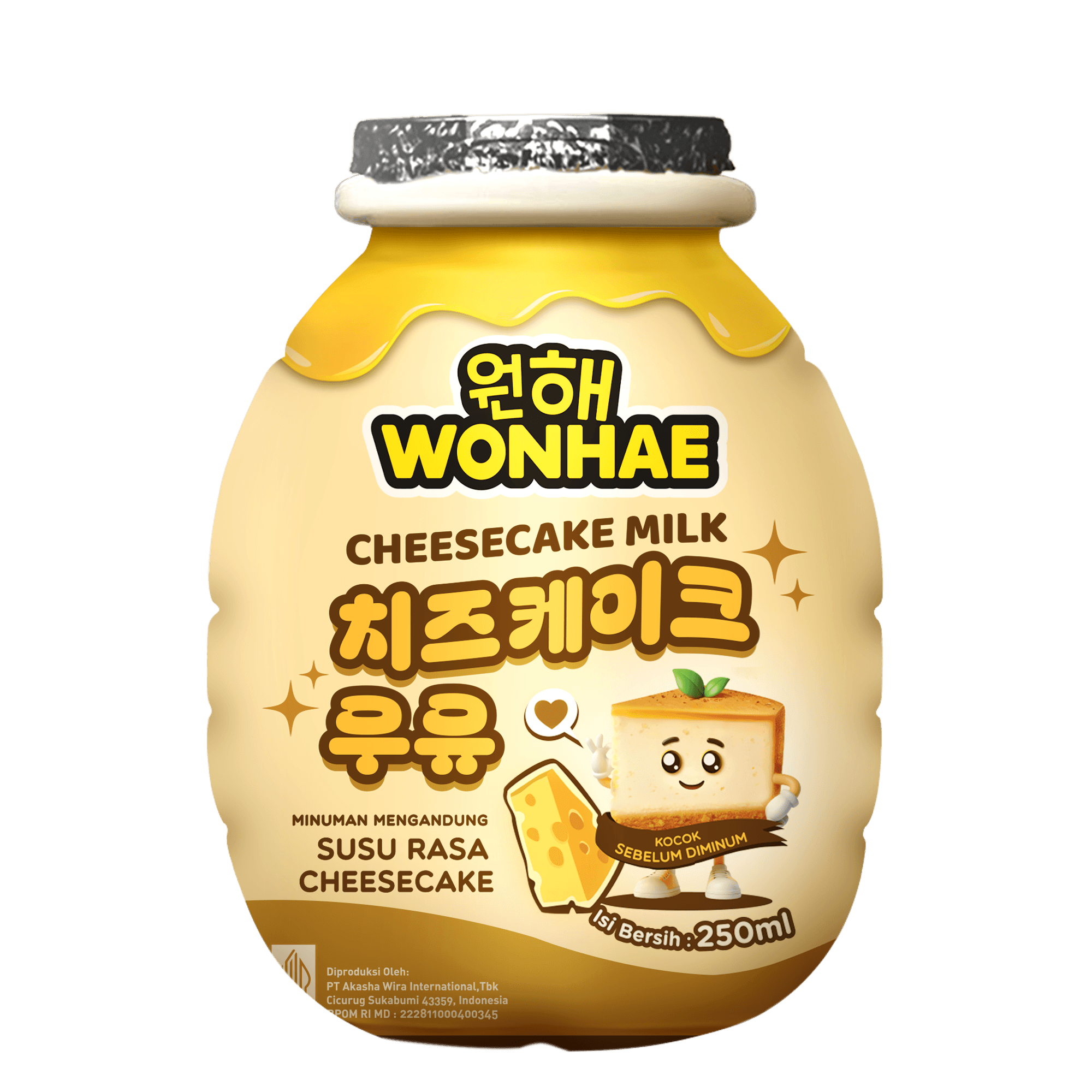 Wonhae Cheesecake Milk 250 mL