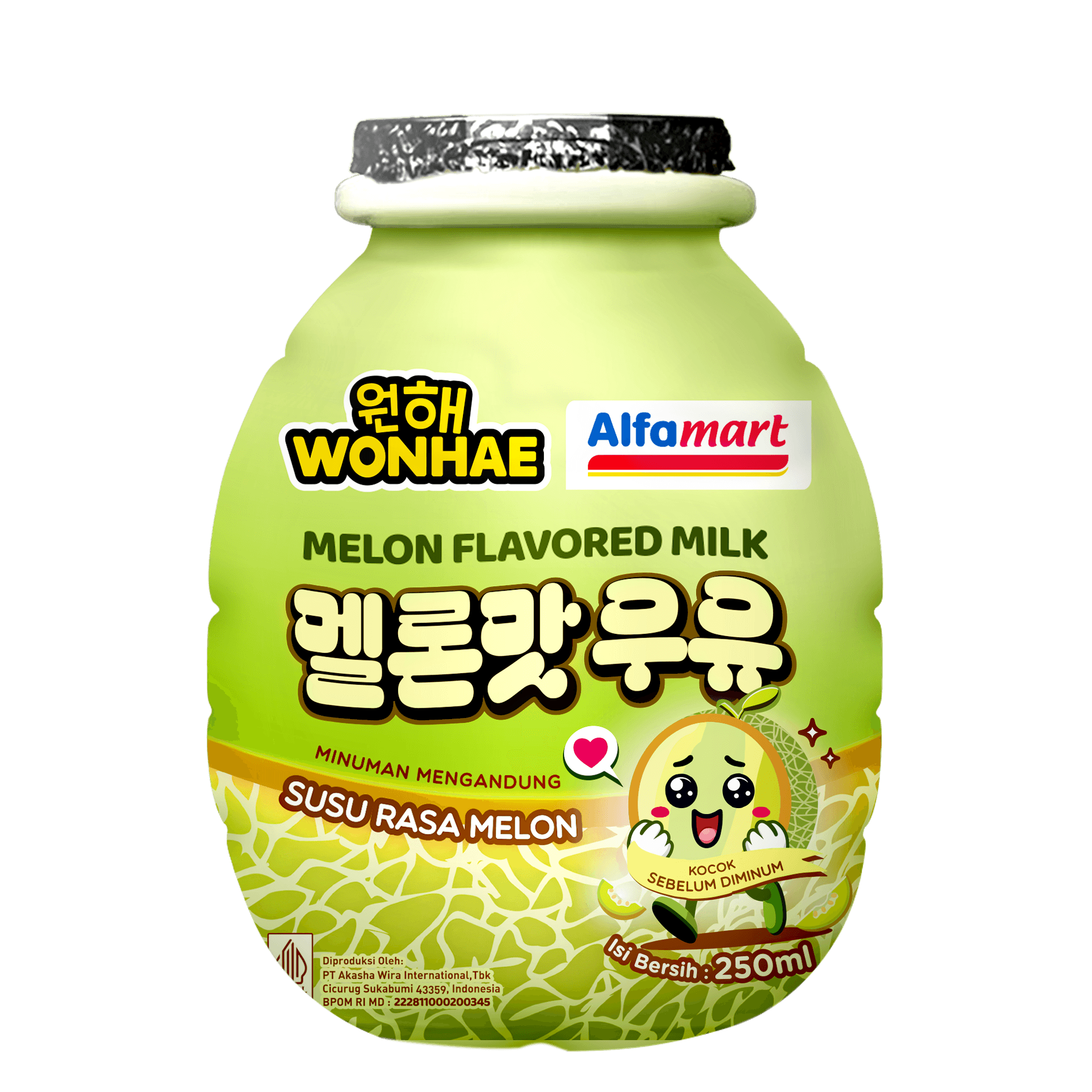 Wonhae Melon Milk 180 mL