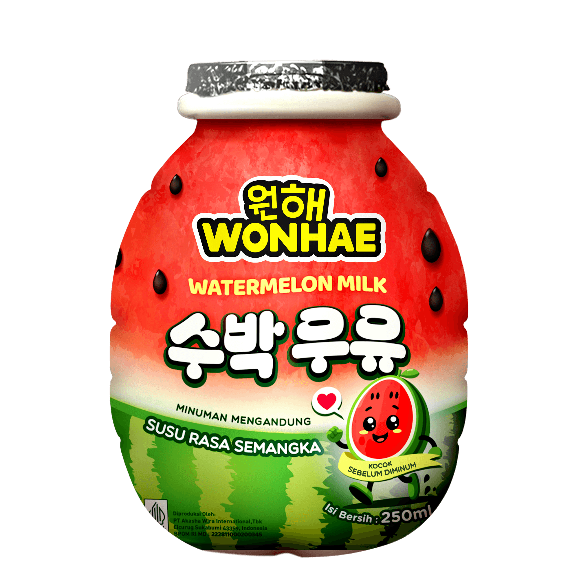 Wonhae Watermelon Milk 180 mL