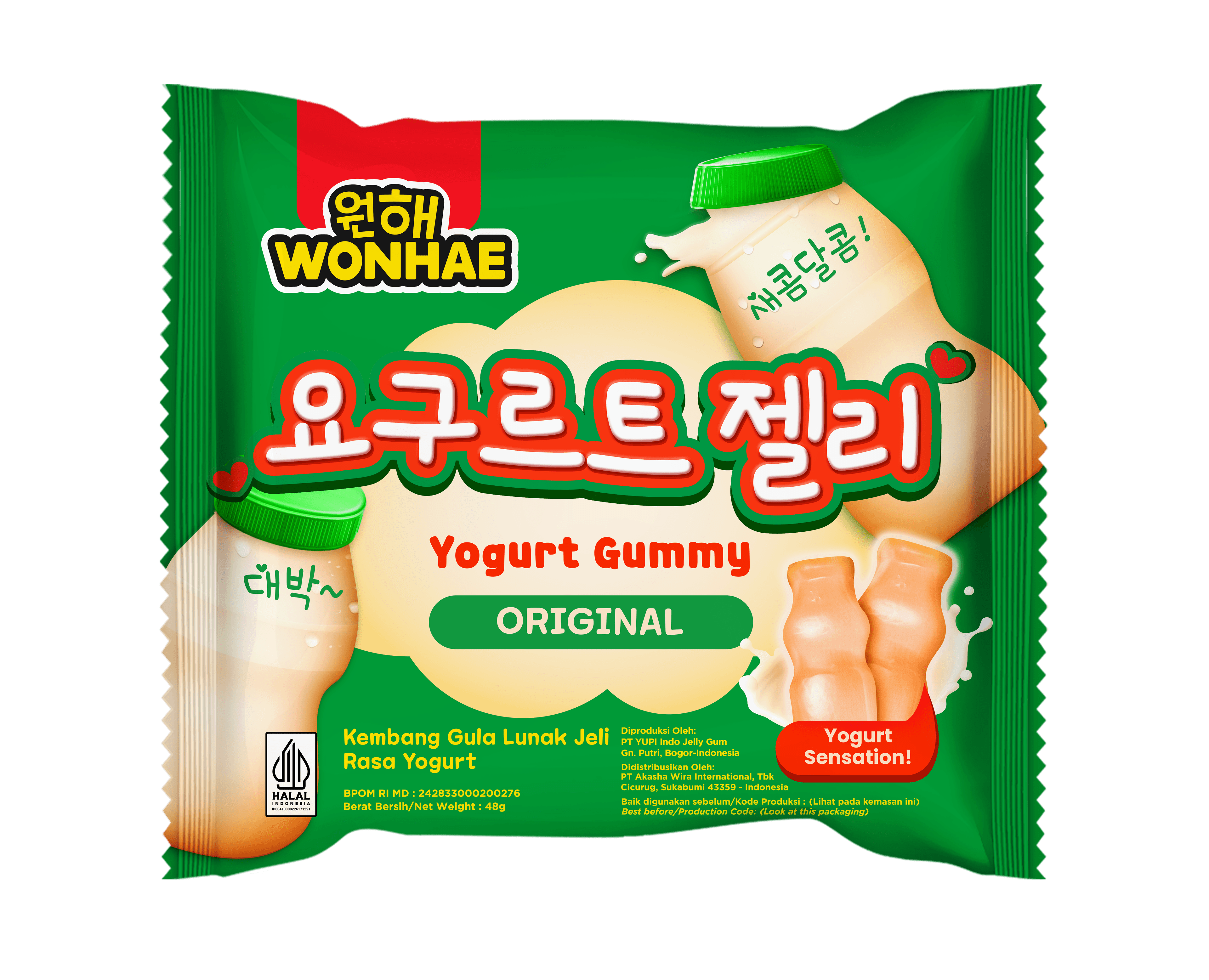 Wonhae Yogurt Gummy 48 g